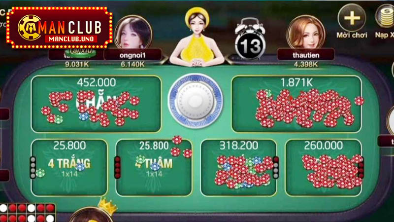 hướng dẫn tham gia cá cược xóc đĩa tại manclub