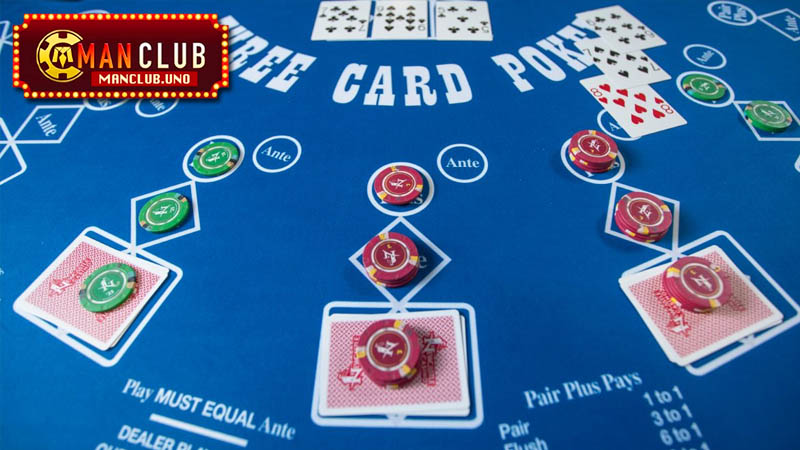 Quy định khi chơi ba cây poker